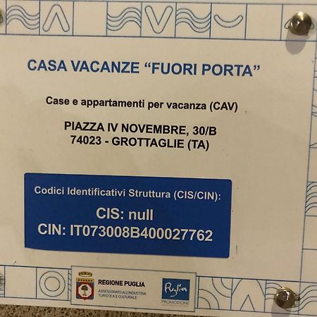גרוטליה Affittacamere Fuori Porta מראה חיצוני תמונה